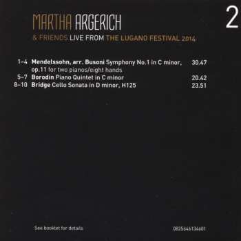 3CD/Caja Martha Argerich And Friends: Live From Lugano 2014