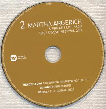3CD/Caja Martha Argerich And Friends: Live From Lugano 2014