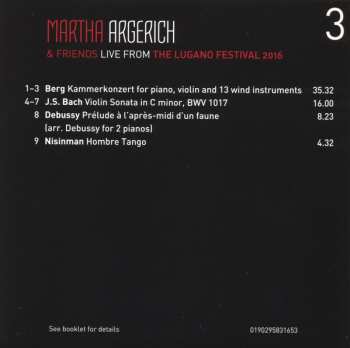 3CD/Caja Martha Argerich And Friends: Live From Lugano 2016