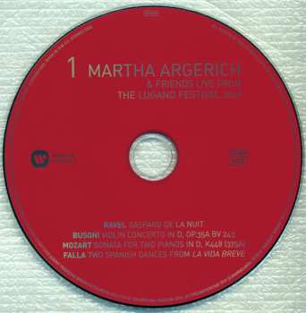 3CD/Caja Martha Argerich And Friends: Live From Lugano 2016