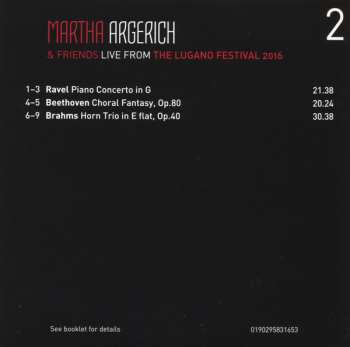 3CD/Caja Martha Argerich And Friends: Live From Lugano 2016