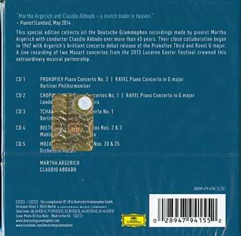 5CD/Caja Claudio Abbado: Complete Concerto Recordings