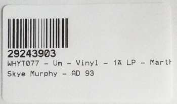 LP Martha Skye Murphy: Um