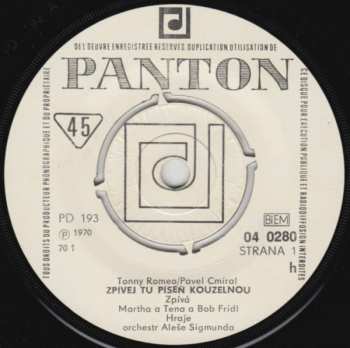 SP Martha A Tena Elefteriadu: Zpívej Tu Píseň Kouzelnou • Madona