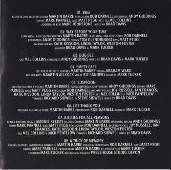 CD Martin Barre: A Trick Of Memory