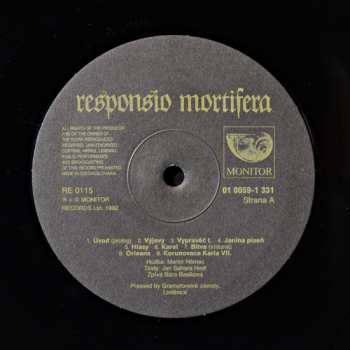 LP Bára Basiková: Responsio Mortifera (O Janě Z Arku)