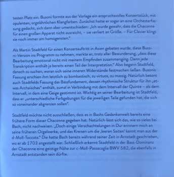 CD Martin Stadtfeld: Homage To Bach