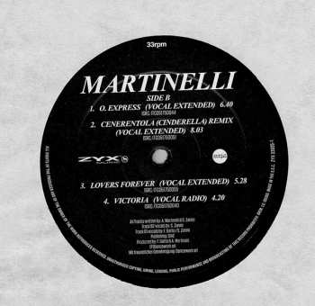 LP Martinelli: Greatest Hits & Remixes