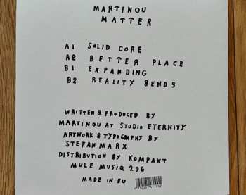 LP martinou: Matter