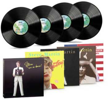 4LP/Caja Steve Martin: Steve in a box - Steve Martin: The Warner Years (1977-1981)