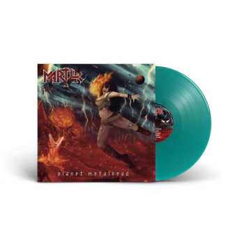 LP Martyr: Planet Metalhead (green transparant vinyl) CLR