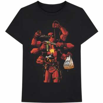 Merch Marvel Comics: Camiseta Deadpool Arms 