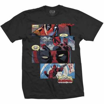 Merch Marvel Comics: Camiseta Deadpool Strips 