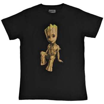 Merch Marvel Comics: Camiseta Guardians Of The Galaxy Groot Perch