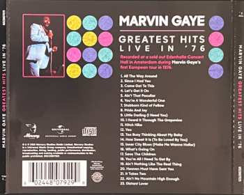 CD Marvin Gaye: Greatest Hits Live In '76