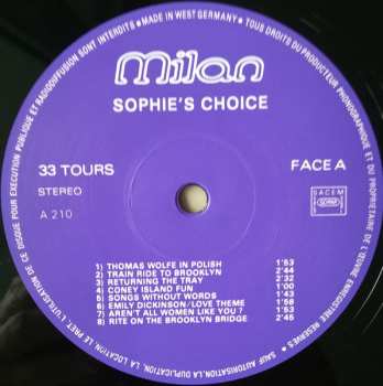 LP Marvin Hamlisch: Sophie's Choice
