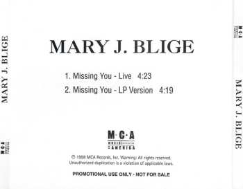 CD Mary J. Blige: Missing You