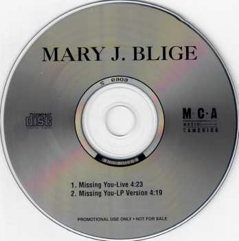 CD Mary J. Blige: Missing You