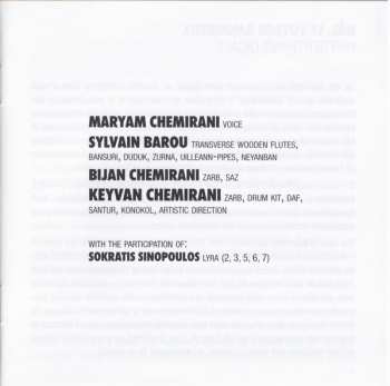 CD Maryam Chemirani: Hâl (Ballades Amoureuses)
