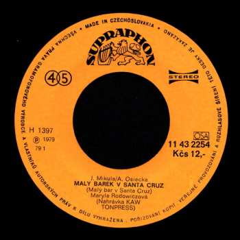 SP Maryla Rodowicz: Maly Barek V Santa Cruz