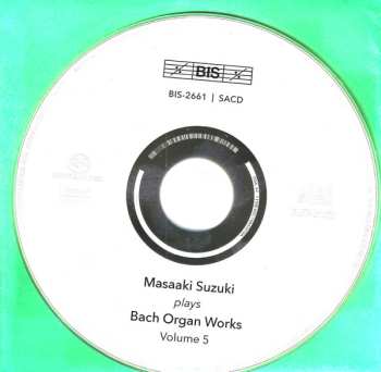 SACD Johann Sebastian Bach: Organ Works On The Christoph Treutmann Organ Stiftskirche St. George, Grauhof - Vol. 5 ...Orgelbüchlein (II)...