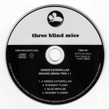 CD Masaru Imada Trio: Green Caterpillar