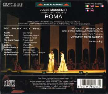 2CD/Caja Jules Massenet: Roma