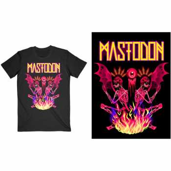 Merch Mastodon: Camiseta Double Brimstone Neon 