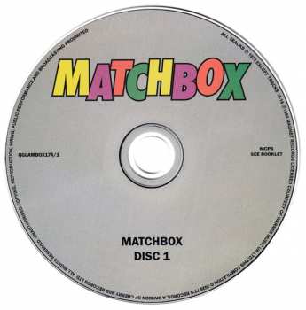 4CD/Caja Matchbox: The Albums 1979-82