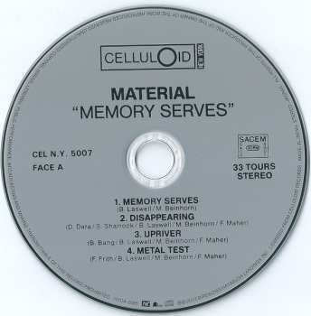 CD Material: Memory Serves