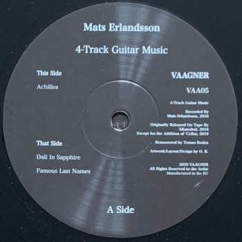 2LP Mats Erlandsson: 4-Track Guitar Music
