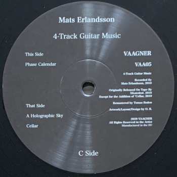 2LP Mats Erlandsson: 4-Track Guitar Music