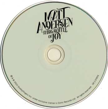 CD Matt Andersen: The Big Bottle Of Joy