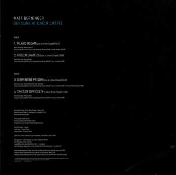 EP Matt Berninger: Get Sunk At Union Chapel CLR