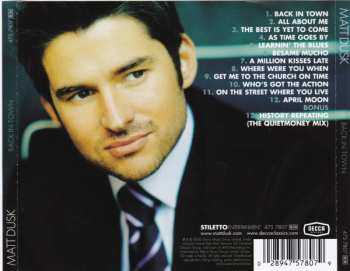 CD Matt Dusk: Back In Town