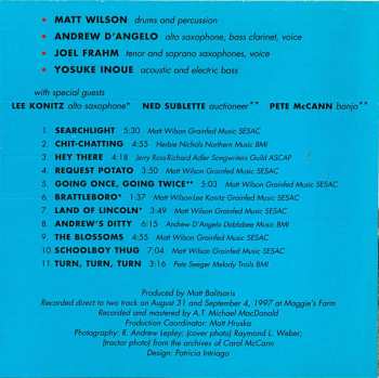 CD Matt Wilson: Going Once, Going Twice