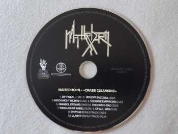 CD Matterhorn: Crass Cleansing