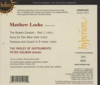 CD Matthew Locke: The Broken Consort
