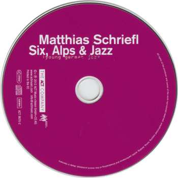 CD Matthias Schriefl: Six, Alps & Jazz