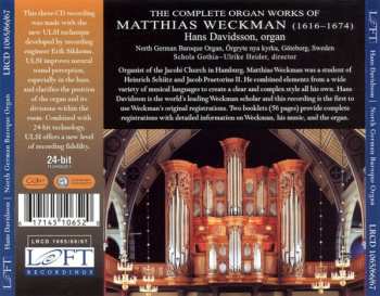 3CD Matthias Weckmann: The Complete Organ Works Of Matthias Weckman 