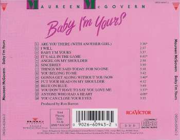CD Maureen McGovern: Baby I'm Yours