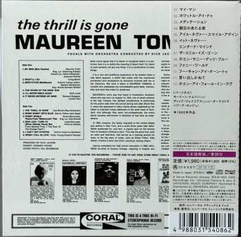 CD Maureen Tomson: The Thrill Is Gone LTD