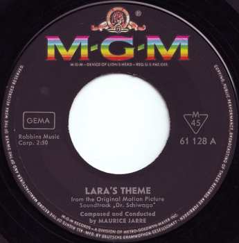 SP Maurice Jarre: Schiwago-Melodie (Lara's Theme)