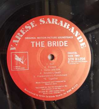 LP Maurice Jarre: The Bride (Original Motion Picture Soundtrack)