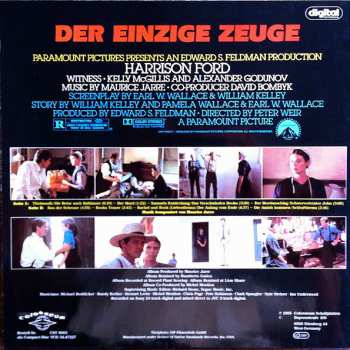 LP Maurice Jarre: Original Filmmusik - Der Einzige Zeuge (Original Filmmusik)