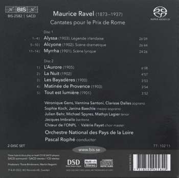 Caja/2SACD Maurice Ravel: Cantatas Pour Le Prix De Rome
