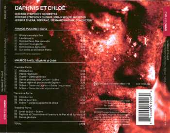 CD The Chicago Symphony Orchestra: Daphnis Et Chloé / Gloria