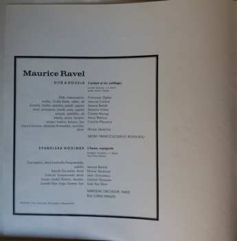 2LP/Caja Maurice Ravel: Dítě a kouzla / Španělská hodinka