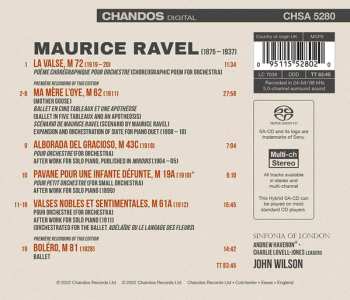 SACD Maurice Ravel: Ma Mère L'Oye / Boléro / Valses Nobles Et Sentimentales / Pavane Pour Une Infante Défunte / Alborada Del Gracioso / La Valse