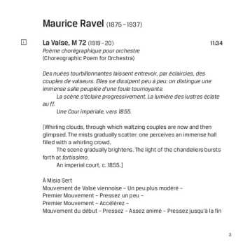 SACD Maurice Ravel: Ma Mère L'Oye / Boléro / Valses Nobles Et Sentimentales / Pavane Pour Une Infante Défunte / Alborada Del Gracioso / La Valse